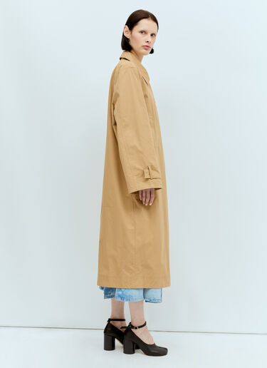 GANNI 면 트윌 버클 코트 베이지 gan0256051