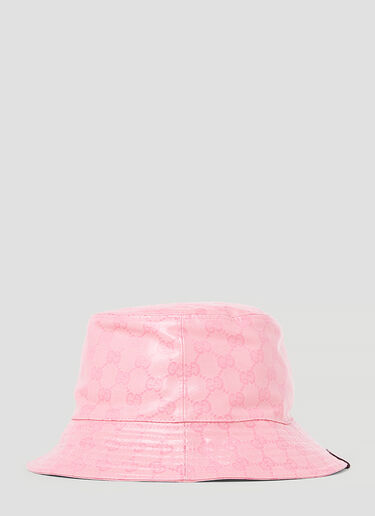 Gucci GG Jacquard Bucket Hat Pink guc0154055