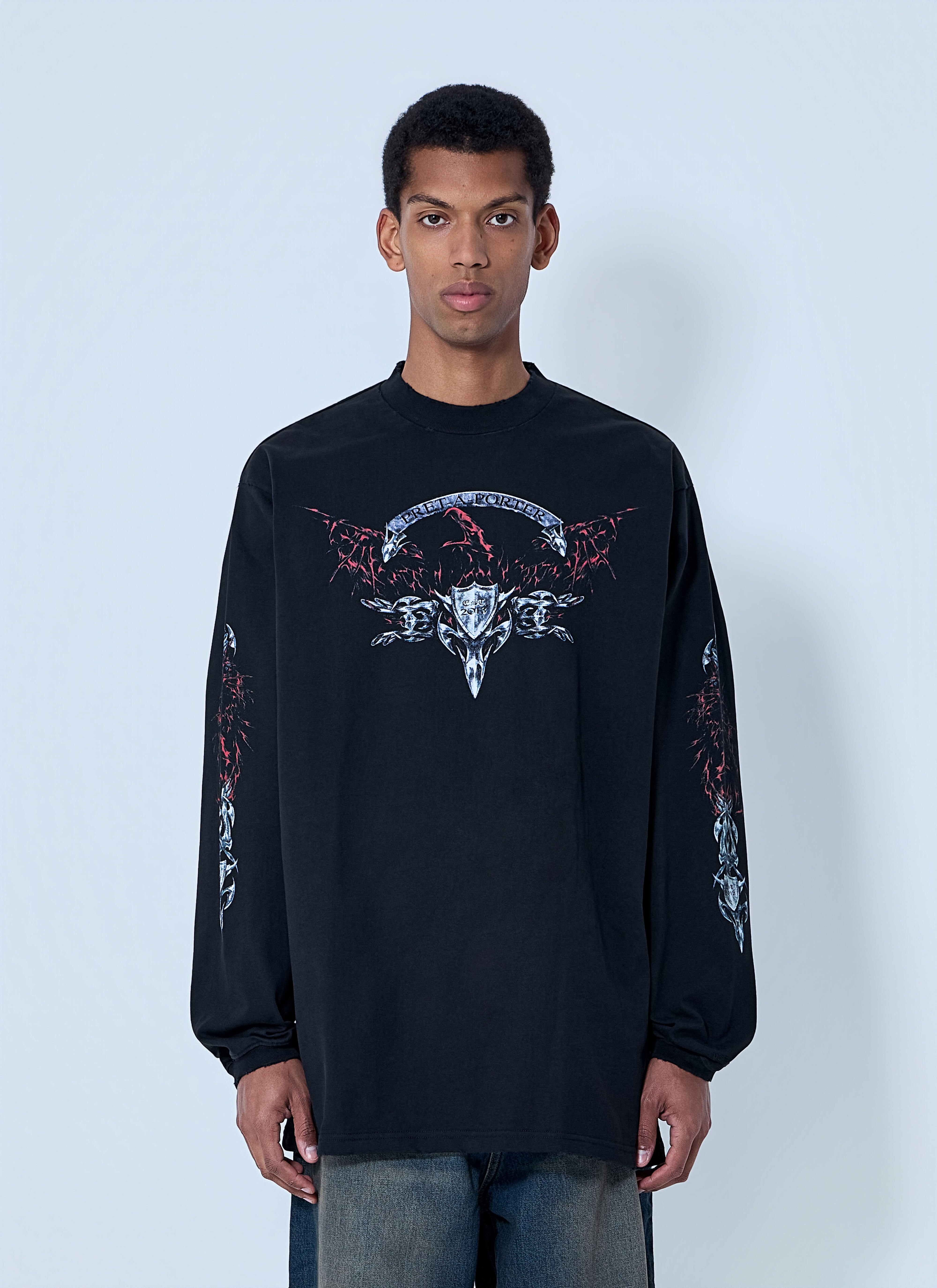 ⭐︎これからの季節に⭐︎VETEMENTS オーバーサイズトレンチコーズ XS ヴェトモン(VETEMENTS) メンズ Tシャツ、フーディー & ソックス | LN-CC®
