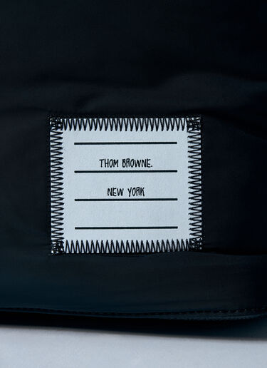 Thom Browne Poly Twill Duffle Bag Black thb0159009