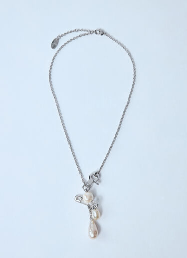 Vivienne Westwood Claude Small Necklace Silver vvw0260024