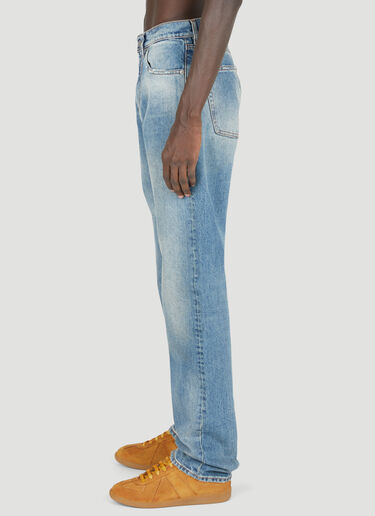 Maison Margiela Washed Jeans Light Blue mla0153011
