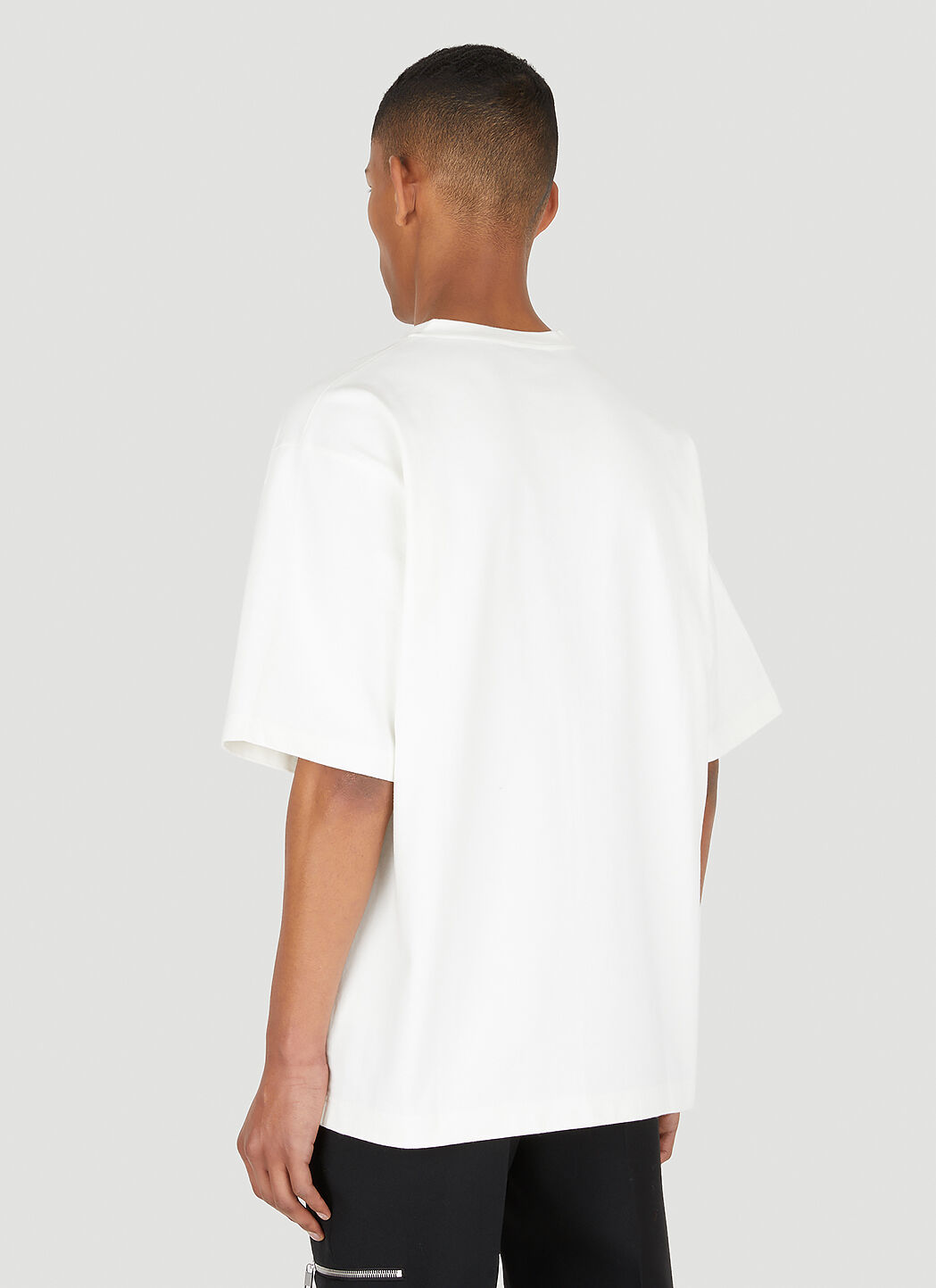 Dolce & Gabbana Logo Print T-Shirt in White | LN-CC
