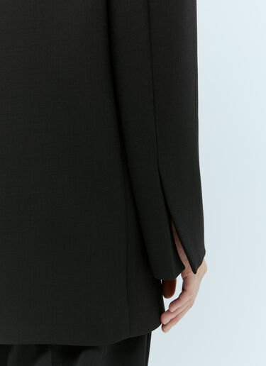 The Row Diomede Wool Blazer Black row0253018