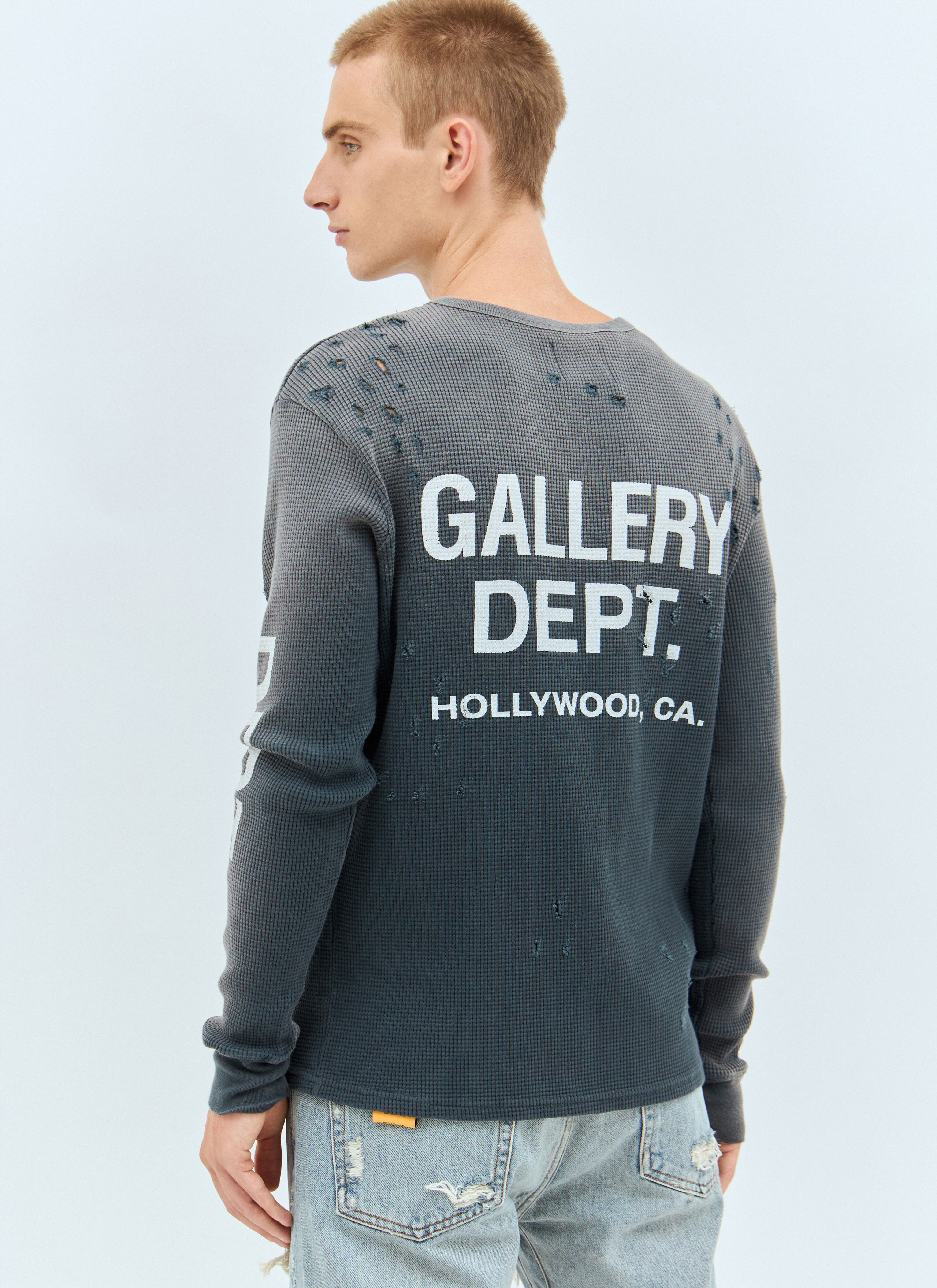 Gallery Dept. Men's' Urcle Thermal Top in Grey | LN-CC® Gallery Dept. Men's' Urcle Thermal Top in Grey | LN-CC®