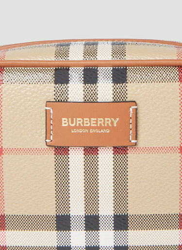 Check Cosmetic Pouch Burberry Check Cosmetic Pouch Beige bur0252042
