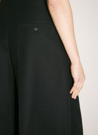Marni Cropped Ballon Pants Black mni0259009