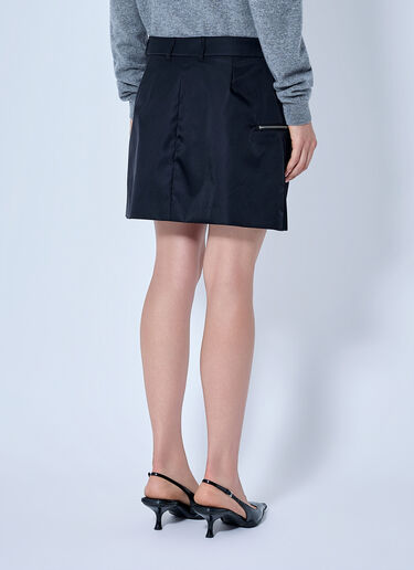 LN-CC® - Prada: Re-Nylon Mini Skirt - Black Prada Re-Nylon Mini Skirt Black pra0266018