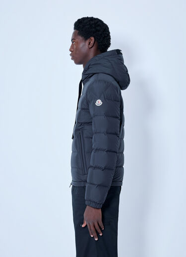 LN-CC® - Moncler: Zeflor Hooded Down Jacket - Black Moncler Zeflor Hooded Down Jacket Black mon0166004