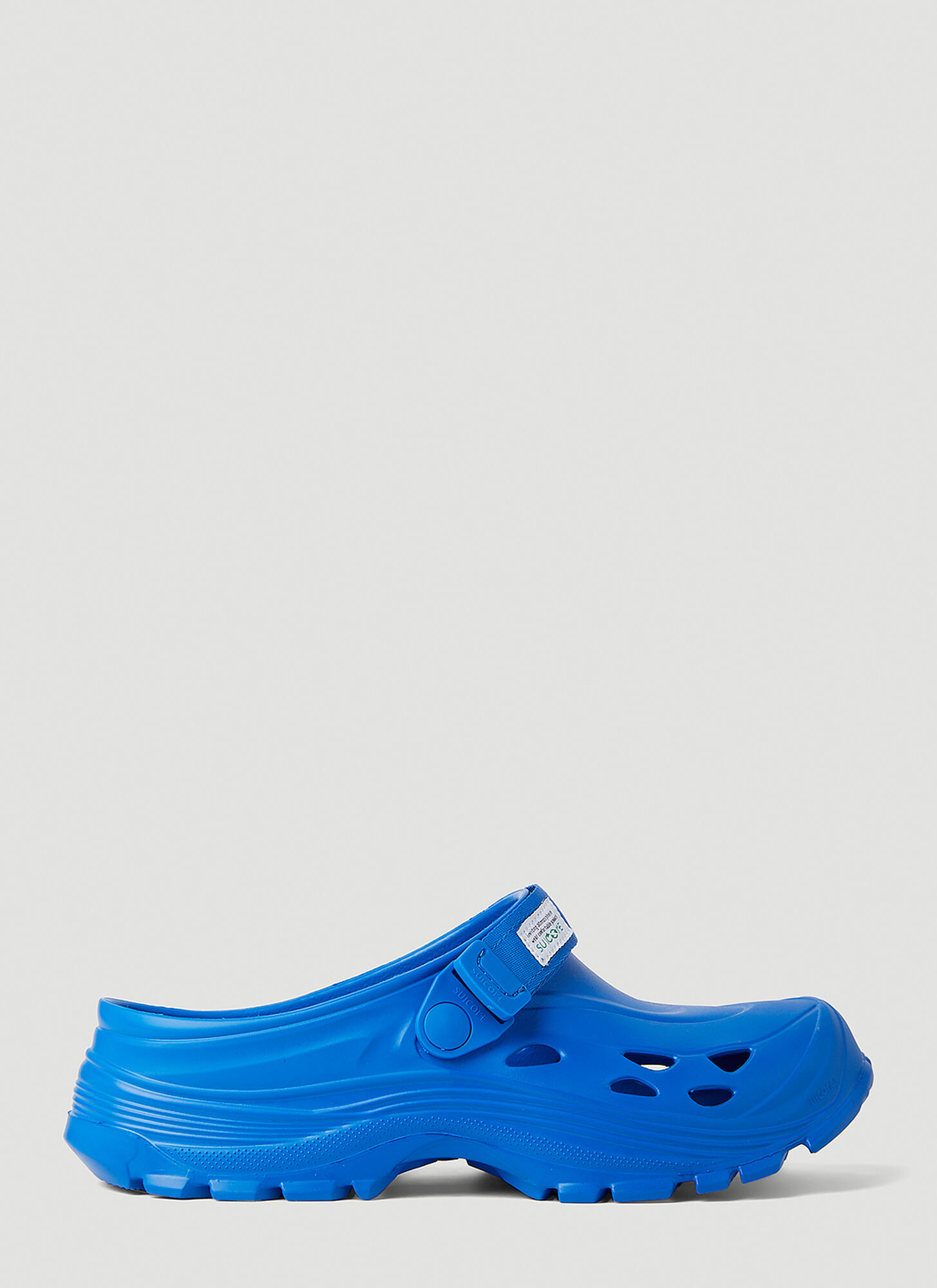 Shop Suicoke Mok Mules In Blue