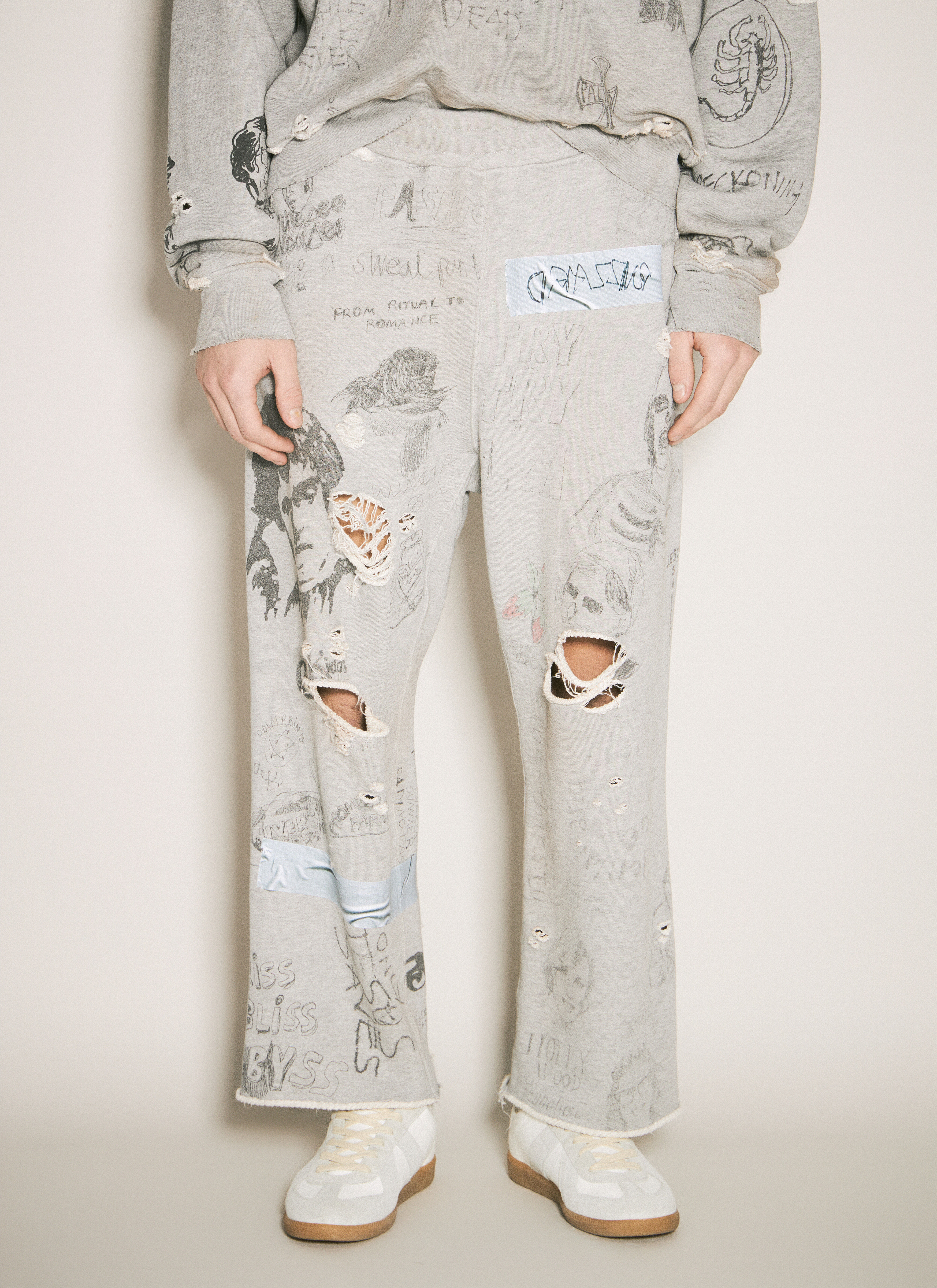 Paly Men s Fashion Track Pants in Grey LN CC