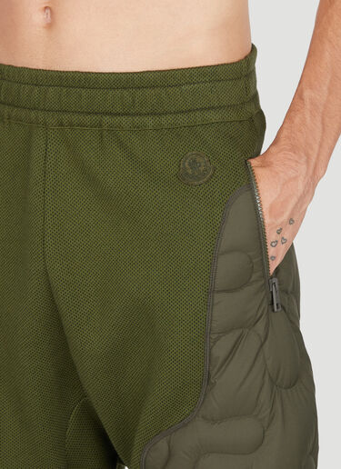 Padded Jersey Track Pants Moncler Salehe Bembury Padded Jersey Track Pants Olive msb0154007
