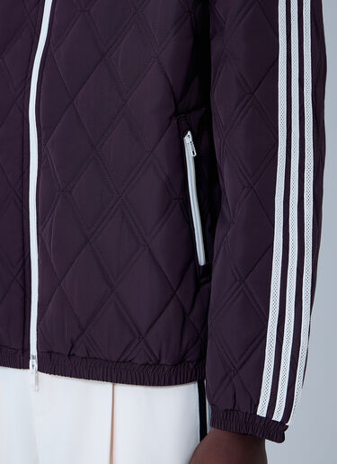 Quilted Three Stripes Jacket adidas by Wales Bonner Quilted Three Stripes Jacket Bordeaux awb0163010