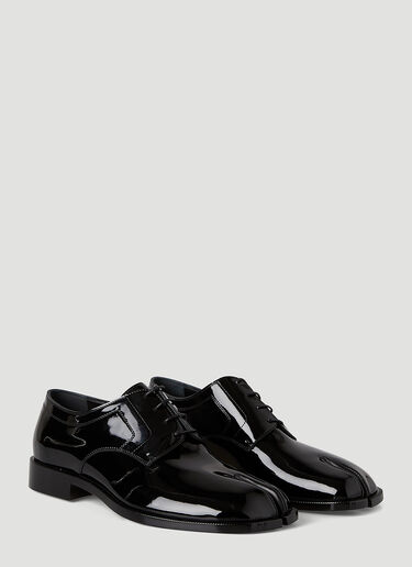 Maison Margiela Tabi Lace-Up Oxford Shoes Black mla0145022