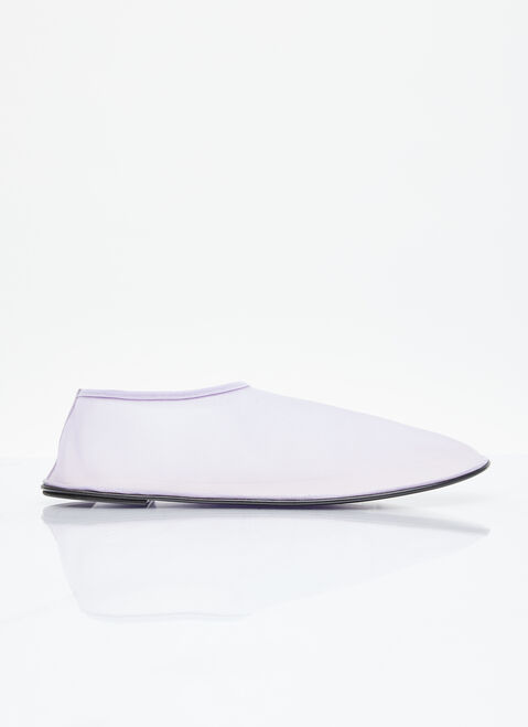 The Row Sock Mesh Flats Navy row0253049