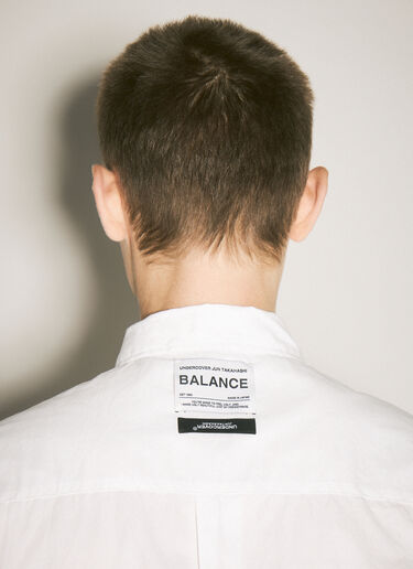 Undercover Logo Patch Shirt White und0156010