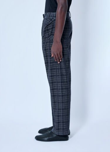 LN-CC® - Vivienne Westwood: Straight Drunken Trousers - Grey Vivienne Westwood Straight Drunken Trousers Grey vvw0165004