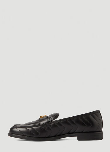 Gucci Marmont Embossed Loafers Black guc0247120