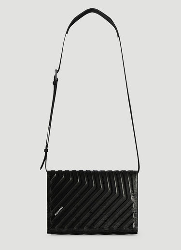 Car Flap Shoulder Bag Balenciaga Car Flap Shoulder Bag Black bal0151061