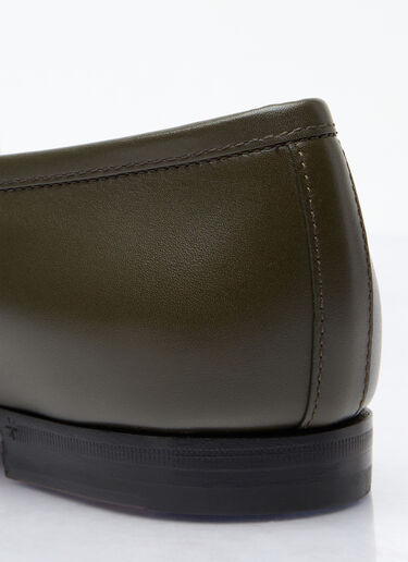 Gucci Jordaan Loafers Green guc0258014