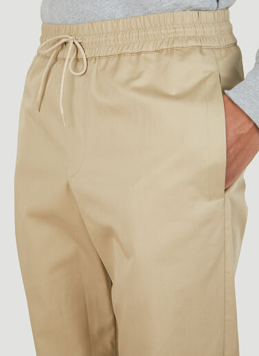 A.P.C. New Kaplan Drawstring Trousers Beige apc0148022