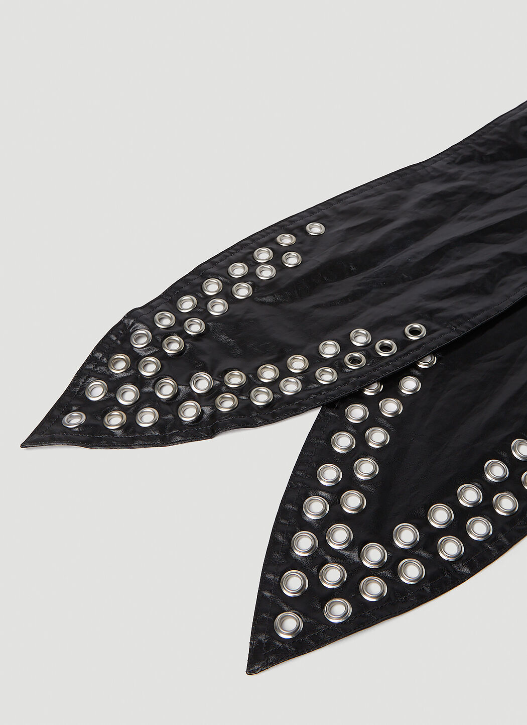 Paco Rabanne Studded Hood in Black | LN-CC