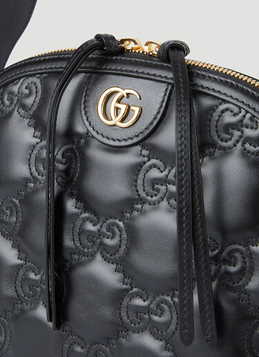 GG Matelassé Dome Shoulder Bag Gucci GG Matelassé Dome Shoulder Bag Black guc0250143