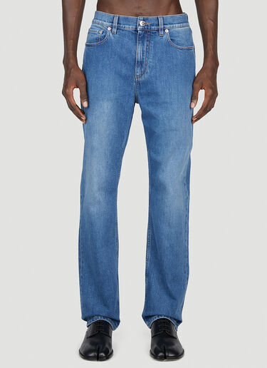 Burberry TB Monogram Jeans Blue bur0152052