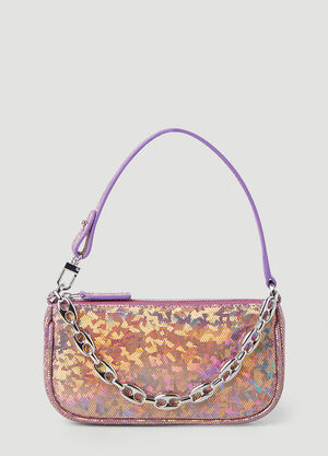 BY FAR Rachel Disco Mini Shoulder Bag Pink byf0254009