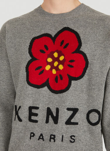 Kenzo Boke Flower Sweater Grey knz0150001