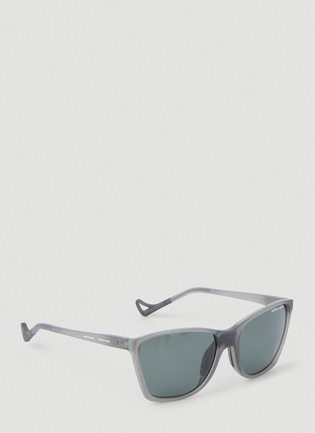 District Vision 男士 Keiichi Transparent Sunglasses Grey | LN-CC®