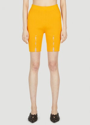 Ester Manas Knit Biker Shorts Orange est0252008