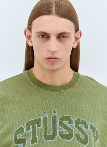 Stüssy 2Tone 棉质网眼 T 恤 绿色 sts0159006