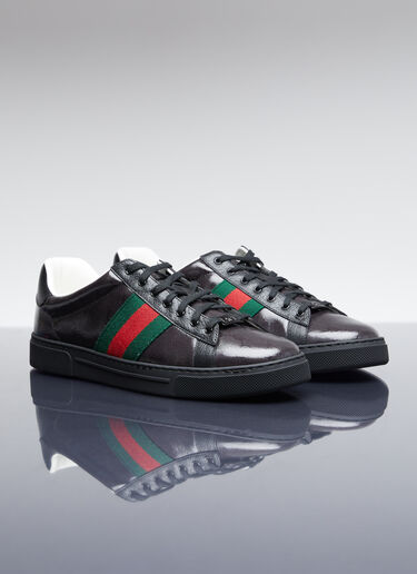 Gucci GG Crystal Canvas Sneakers Black guc0154029
