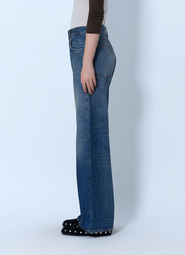 LN-CC® - Acne Studios: Regular Fit 2021F Jeans - Blue Acne Studios Regular Fit 2021F Jeans Blue acn0265054