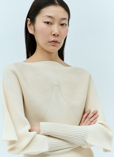 Issey Miyake Exhuberance 上衣 乳白色 ism0255007