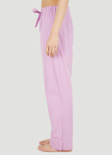 Tekla Drawstring Pyjama Pants Pink tek0351020