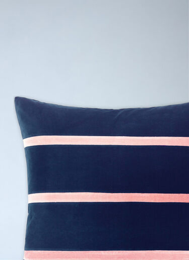 Striped Velvet Cushion Christina Lundsteen Striped Velvet Cushion Multicolour wps0691944