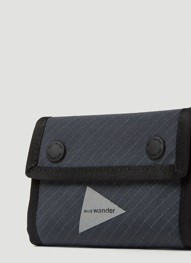 And Wander Reflective Wallet Black anw0146037