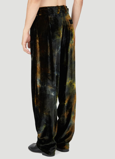 Vivienne Westwood Wreck Velvet Pants Black vvw0154004