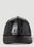 Courrèges Vinyl Baseball Cap Black cou0151004