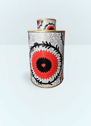 Les-Ottomans Iron Vase White wps0691391