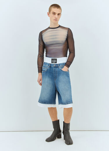 Jean Paul Gaultier Le Mâle Crewneck Top Navy jpg0159001