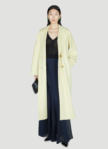 Max Mara Aia Coat Yellow max0252047