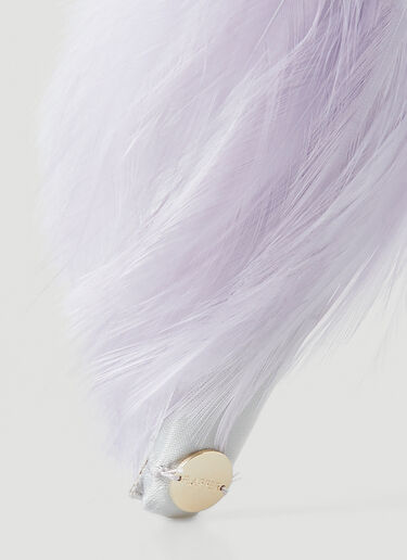 Flapper Francia Feather Headband Purple fla0248010