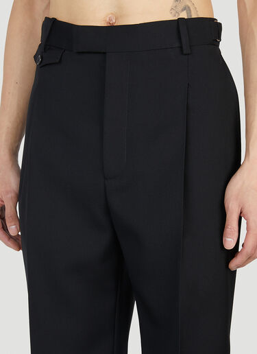 Alexander McQueen Pleated Pants Black amq0151002