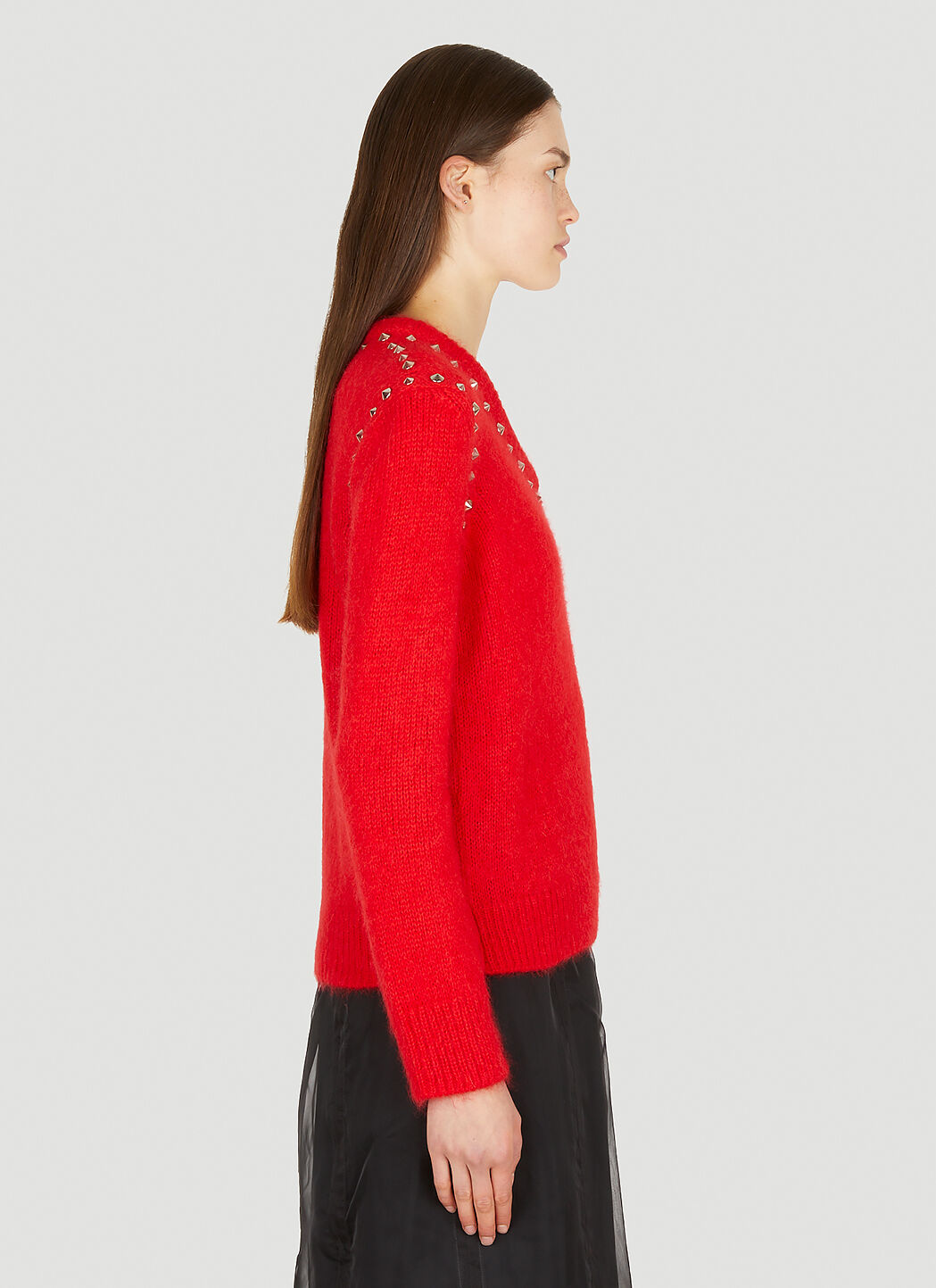 Red gucci sweater hot sale