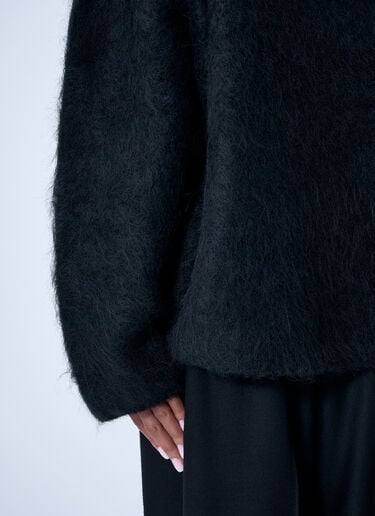 TOTEME Boxy Sweater Black tot0263010