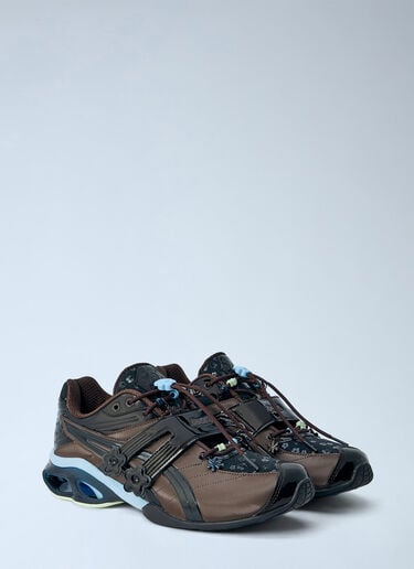 LN-CC® - Asics x Cecilie Bahnsen: Gel-Kinetic FR Sneakers - Brown Asics x Cecilie Bahnsen Gel-Kinetic FR Sneakers Brown asi0366057