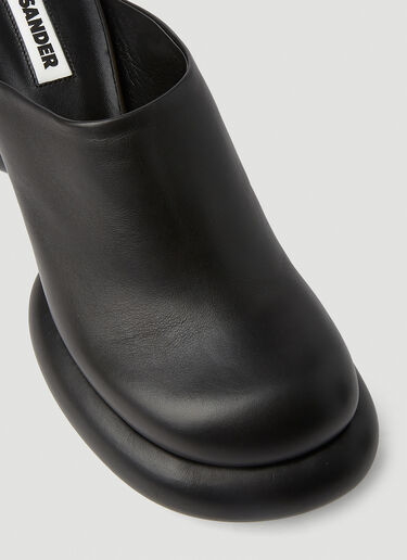 Tubular Mules Jil Sander Tubular Mules Black jil0251036